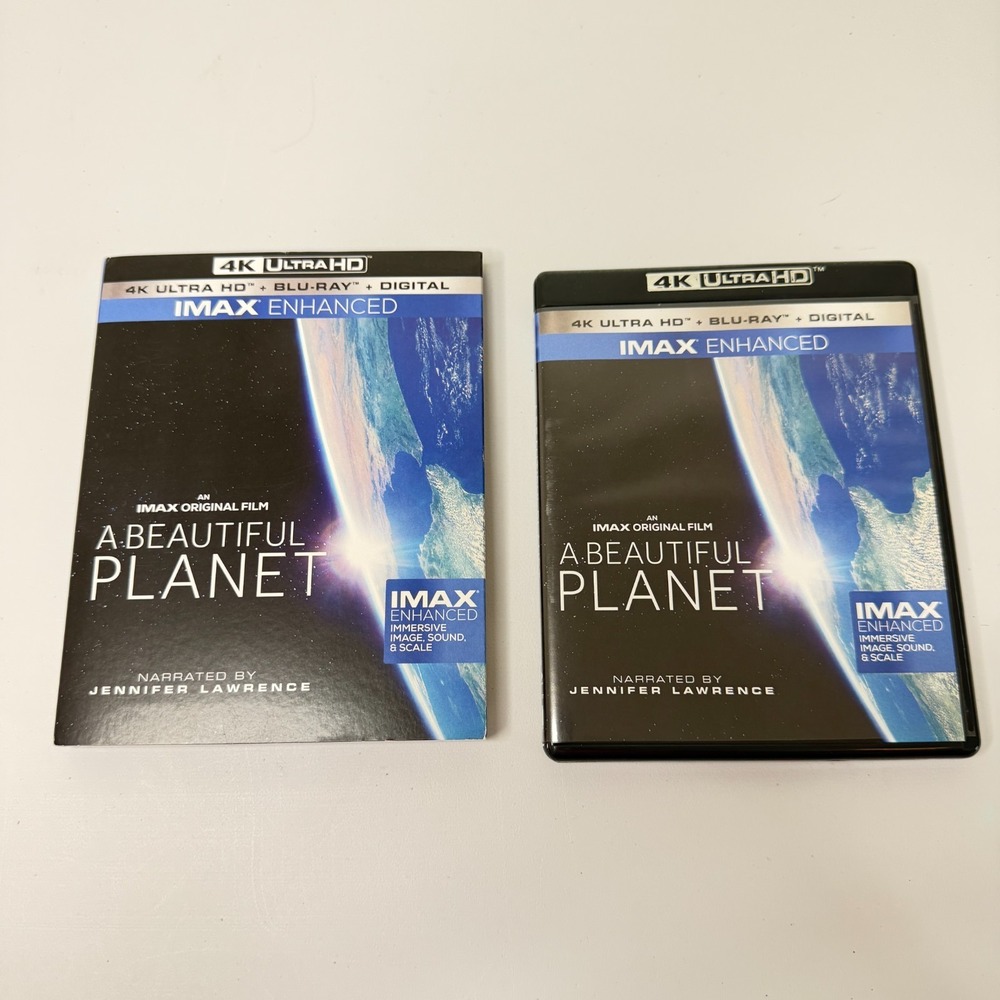 A Beautiful Planet - 4K Blu-ray (IMAX Enhanced) - with Slipcover! OOP